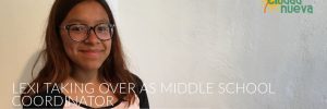 Lexi Taking Over as Middle School Coordinator