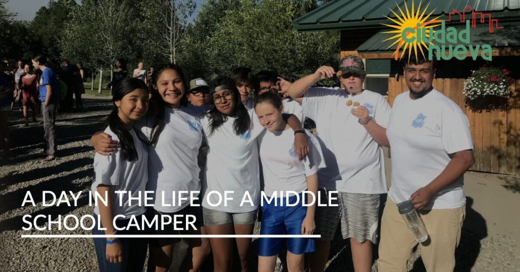 A Day in the Life of a Middle School Camper